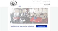 Desktop Screenshot of gatewaygolfcars.com
